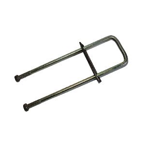 Стремянка платформы в сборе (№3 короткая) L-370х95 d-14х1,5 (А-079-14-003) (гальваника)