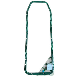 Прокладка поддона ЕВРО-2,3 (силикон с мет.) (Plantago) (металл. каркас) без желоба