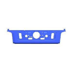 Панель облицовочная нижняя 5490 (Технотрон)  (синяя) RAL 5010