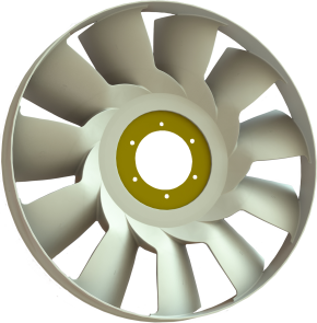 яяКрыльчатка радиатора с обечайкой (704) мм (MAXIPOWER) (аналог Технотрон 21-167)