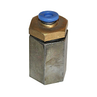 яяФитинг (прямой) 06хМ22 внутр. резьба