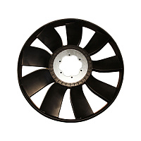 яяКрыльчатка радиатора с обечайкой 704 (MAXPOWER) 020002748/020002750/020004586/020004585/21-404