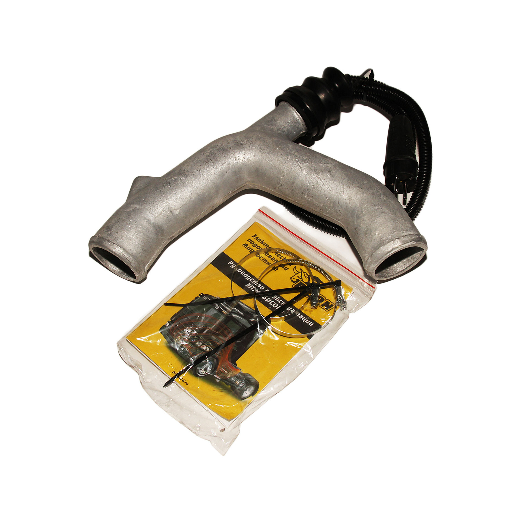 Электроподогреватель предпусковой (с проводом) алюминевый 3Квт