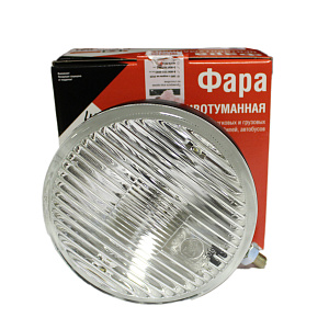 Фара п/туманная белая круглая с крышкой (пласт.корпус) (ОСВАР)