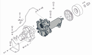 яяРедуктор привода ТНВД ЕВРО-3 (common rail) (г.Борисов АГУ)