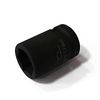 яяГоловка ударная 6-ти гранная 1/2"DR 17мм L-38мм CrV БМ