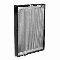 Радиатор основной 6520 2-х рядный алюминиевый (LUZAR) (LRc 0765b)