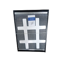 Радиатор основной 43118,4326 ЕВРО-5 2-х рядный алюминиевый