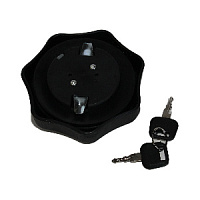 Крышка бака пластмасс. полуоборотная с ключами (низкая)