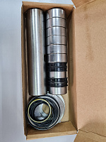 Шкворень 4308 полный сбор (РИФ) (шкворень,втулки,подшипник,шайбы) на одну ось