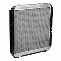 Радиатор основной 5320 2-х рядный алюминиевый