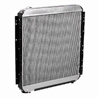 Радиатор основной 5320 2-х рядный алюминиевый