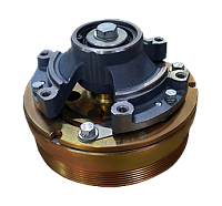 яяМуфта электромагнитная вентилятора 654 (Технотрон) + крыльчатка в сб.