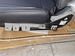 яяСиденье водительское пневматическое (Grammer) с 3-х точ. рем. безопас.поясничная под. ПРЕМИУМ