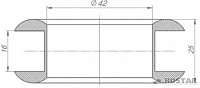яяВтулка проходная провода (РОСТАР)
