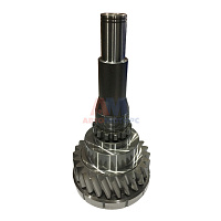 Вал 027 с зубчатой муфтой 154