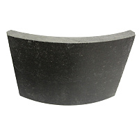 яяМАЗ Накладка тормозная МАЗ 500 (УралАТИ) задняя не сверленая