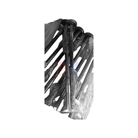 яяПолуось задняя 43114 длинная левая 2-х шлицевая