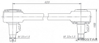 яяШтанга реактивная с конусным РМШ (РОСТАР)