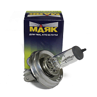 яяЛампа фарная галогеновая Н4 75-70 МАЯК P45t