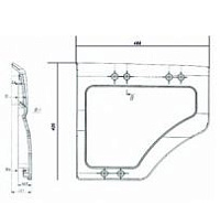 Крышка инструментального ящика (Технотрон) (грунт)