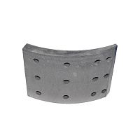 яяНакладка тормозная прицепа (анкер 150 ) (г. Ставрополь) (57 ось)