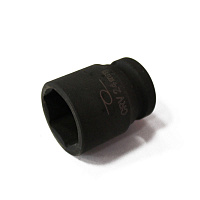 яяГоловка ударная 6-ти гранная 1/2"DR 24мм L-42мм CrV БМ