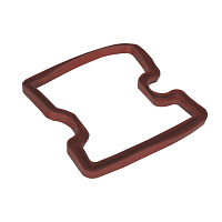 Прокладка клапанной крышки ЕВРО силикон красная